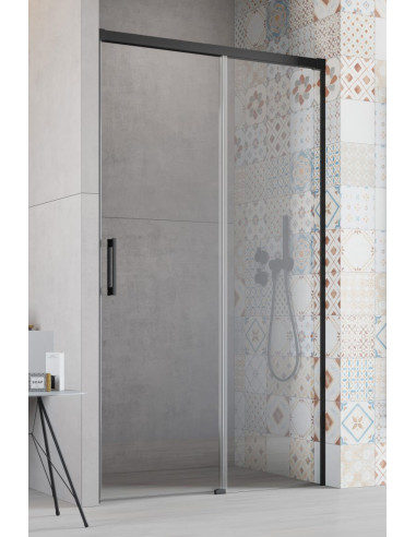 Radaway shower door Idea DWJ, black, left side (special order) - 3