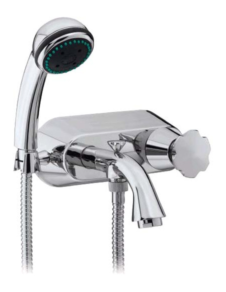 Смеситель для ванны с комплектом 10020, HROMS