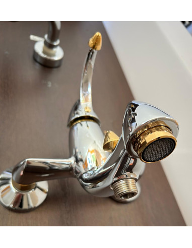 Смеситель для ванны YOUNG 8050, HROMS/ZEL