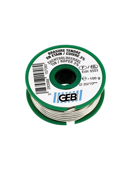 Alva lodēšanai 100gr SN9 CU3 815708 - 1 Alva lodēšanai 100gr SN9 CU3 815708 - 1