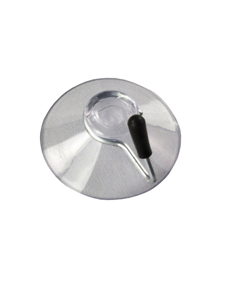 Āķis ar piesūcekni, caurspīdīgs Āķis ar piesūcekni, caurspīdīgs