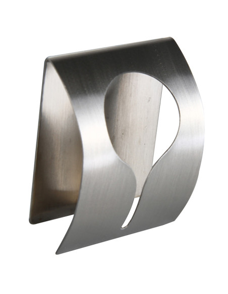 Āķis dvielim 6x5x2 cm,ner. tēr.,matēts Āķis dvielim 6x5x2 cm,ner. tēr.,matēts