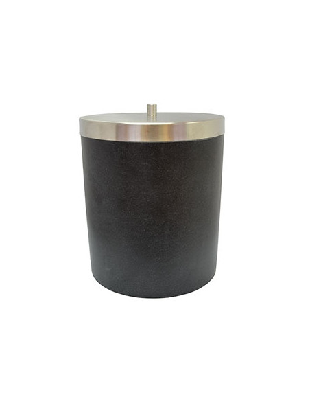 Atkritumu spainis ar vāku''Stone'', melns