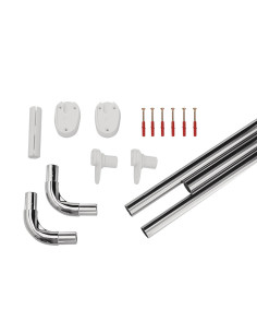 Dušas aizk.stanga 25 mm ø hroma 2