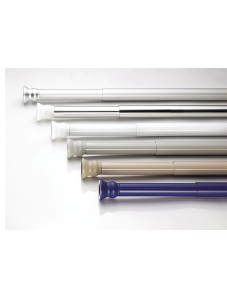 Dušas aizk.stanga, d25, 110-185cm, melna