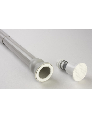 Dušas aizk.stanga, d25, 110-185cm, melna