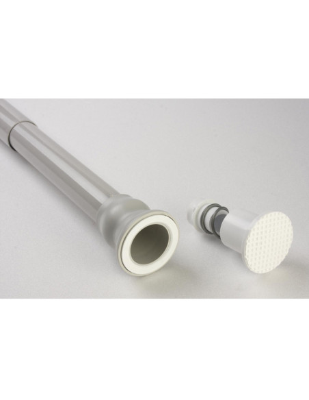 Dušas aizk.stanga, d25, 110-185cm, melna