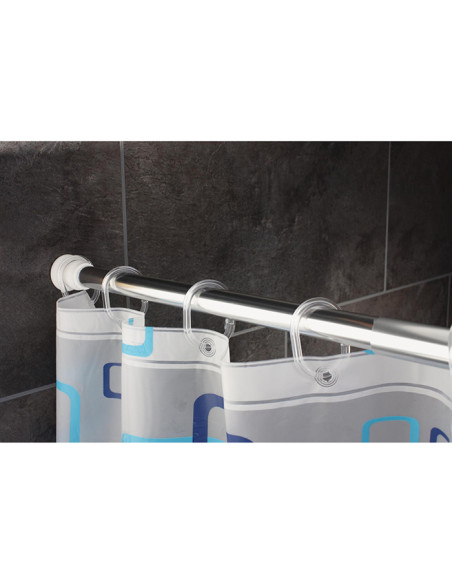 Dušas aizkars Brillant 240x180 cm, caursp., vinils Dušas aizkars Brillant 240x180 cm, caursp., vinils