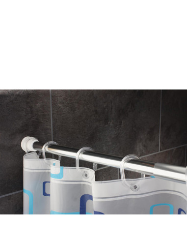 Dušas aizkars Crashed Ice, vinils,180x200cm