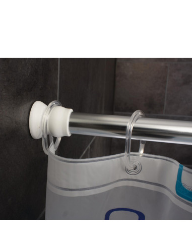 Dušas aizkars Line 180x200 cm, vinils