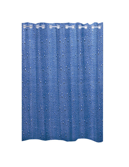 Dušas aizkars vinila Drops 180x200cm