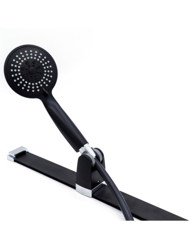 Dušas komplekts Rosario,melns