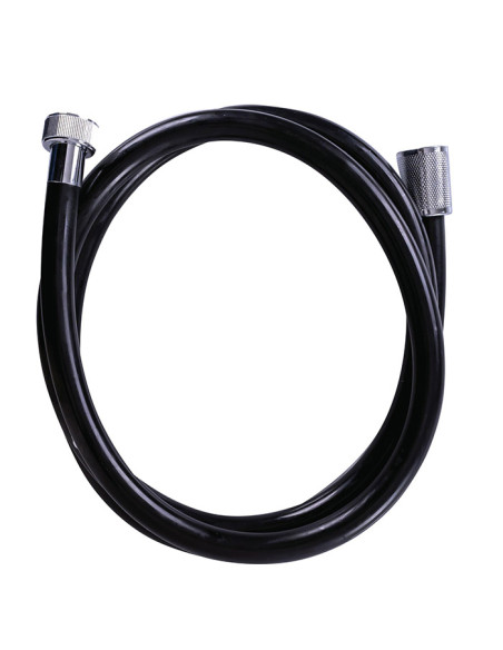 Dušas šļauka Tortuga 1.5m,melna