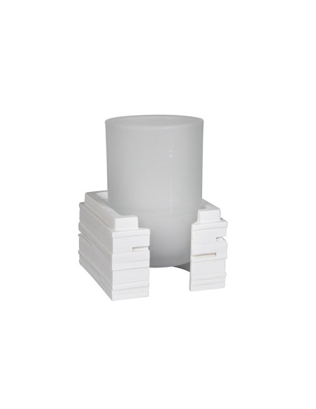 Glāzīte ''Brick'' balta