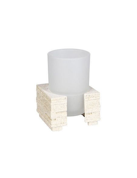 Glāzīte ''Brick'' bēša