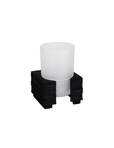 Glāzīte ''Brick'' melna