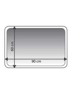 Paklājs Coins sarkans, 60x90cm 2