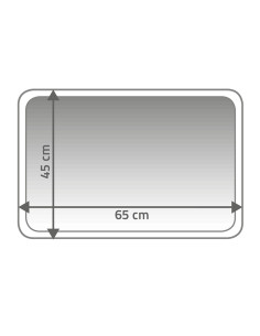Paklājs Soft 45x65 cm,antracīts 2
