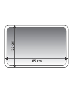 Paklājs Soft 55x85 cm,bēšs 2