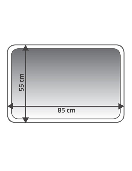 Paklājs Soft 55x85 cm,oranžs Paklājs Soft 55x85 cm,oranžs