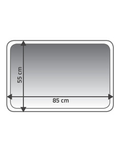 Paklājs Soft 55x85 cm,zaļš 2