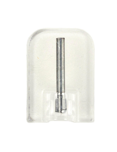 Pašlīmējošs aizkaru āķis, caurspīdīgs Pašlīmējošs aizkaru āķis, caurspīdīgs