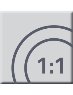 Spogulis Arwen d15, balts 2