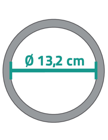 Spogulis Carol 1x/3x, Ø 13,2 E