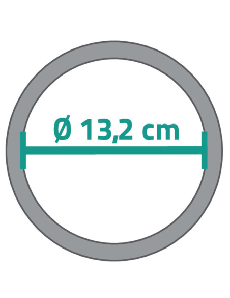 Spogulis Carol 1x/3x, Ø 13,2 E