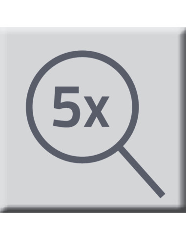 Spogulis Gamora 5x, Ø 19