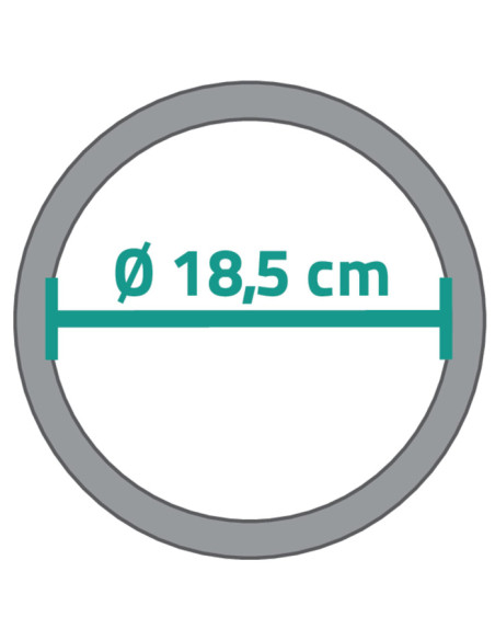 Spogulis Gamora 5x, Ø 19