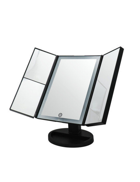 Spogulis Vivian LED melns, 273x178x120mm Spogulis Vivian LED melns, 273x178x120mm