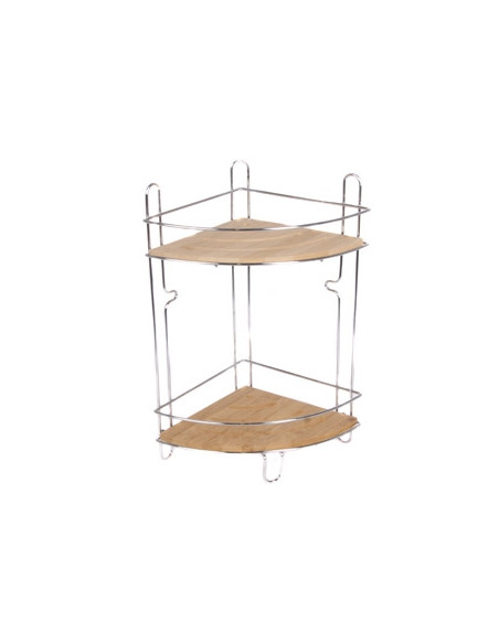 Stūra plaukts Bonja 2 plaukti 19,5 x19,5x36,5 cm Stūra plaukts Bonja 2 plaukti 19,5 x19,5x36,5 cm