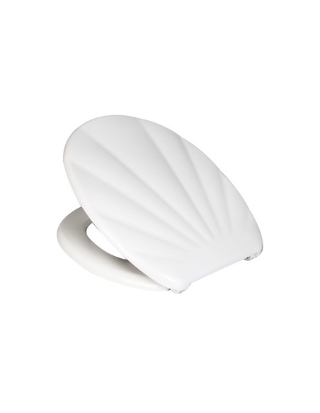 Tual.poda vāks Shell soft close,balts