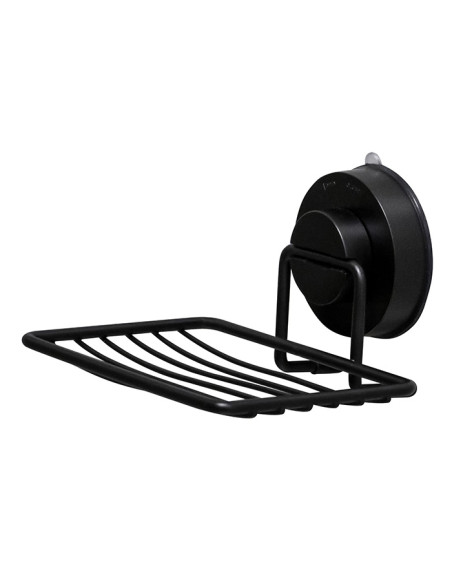 Ziepju trauks VacuumCap Ela, melns matēts