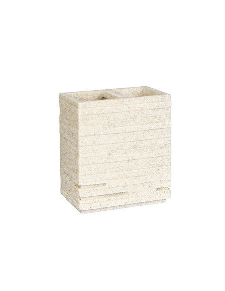 Zobu birstīšu turētājs ''Brick'' bēšs Zobu birstīšu turētājs ''Brick'' bēšs