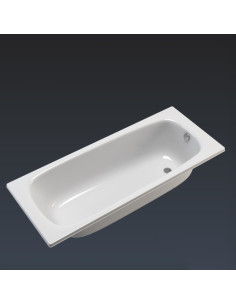 Roca Continental čuguna vanna ar pretslīdes apdari, platums 70cm, A21291 - 13 2