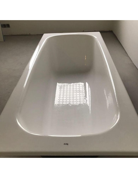 Roca Continental cast iron bathtub with non-slip finish, width 70cm, A21291 - 12