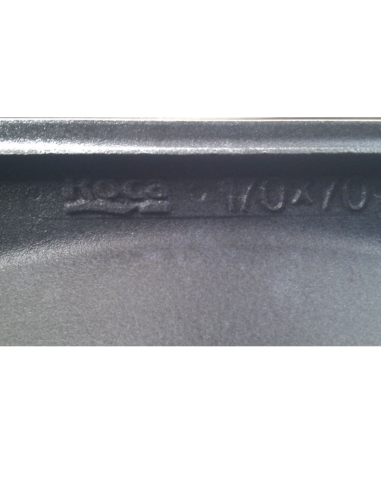 Roca Continental čuguna vanna ar pretslīdes apdari, platums 70cm, A21291 - 14