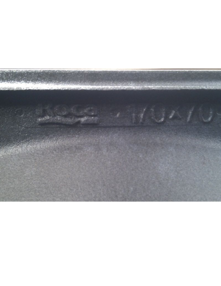 Roca Continental cast iron bathtub with non-slip finish, width 70cm, A21291 - 14