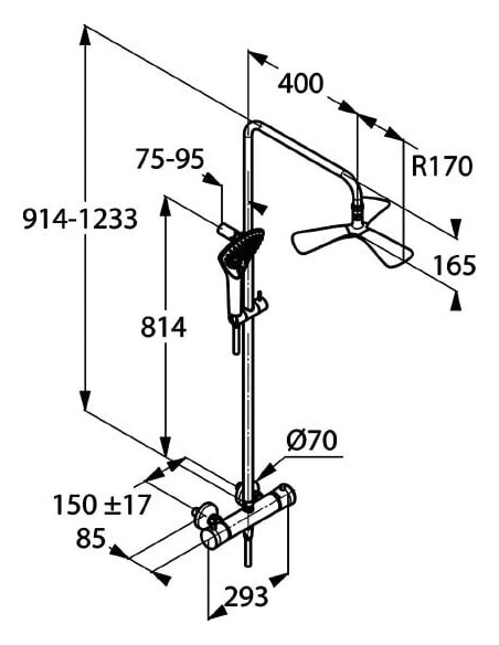 Dušikraan - termostaat 6709605 - 5