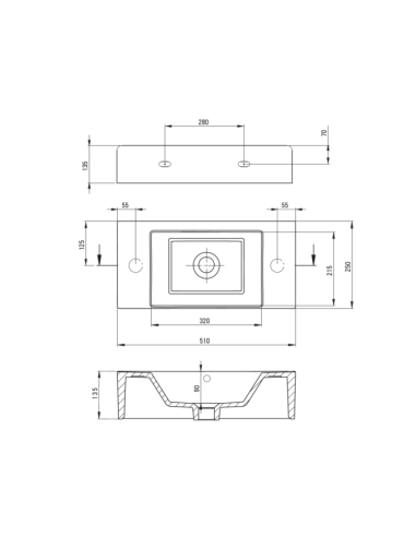 copy of Раковина Cersanit Como 60 0275005 - 1