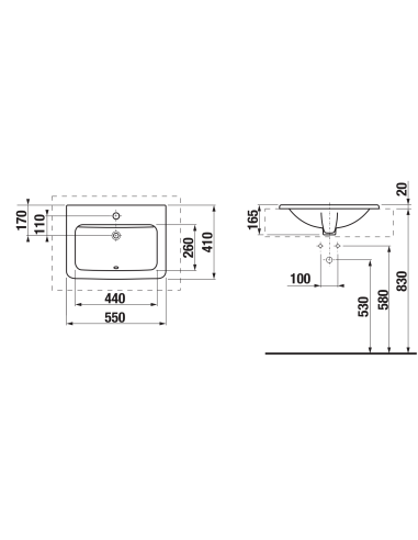 Jika izlietne Cubito - 2