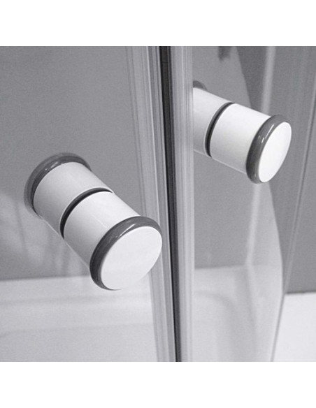 Roth Simple pusapaļa duškabīne 90x90cm, balta - 3 Roth Simple pusapaļa duškabīne 90x90cm, balta - 3