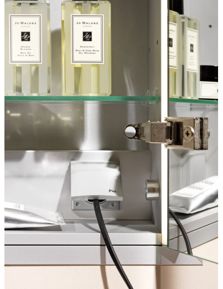 Laufen FRAME25 2 durt. spoguļskapītis 100cm ar LED gaismu, alum. - 5 Laufen FRAME25 2 durt. spoguļskapītis 100cm ar LED gaismu, alum. - 5