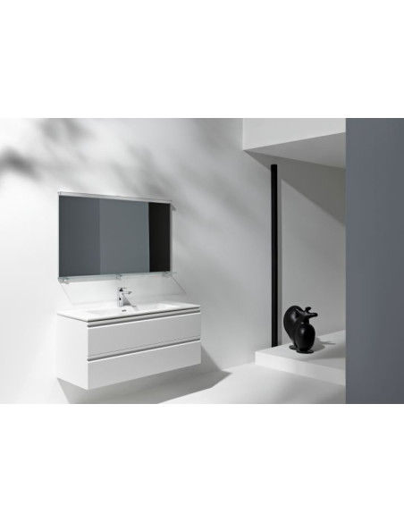 Laufen FRAME25 3 durt. spoguļskapītis 130x15x75cm ar LED gaismu, alum. - 3 Laufen FRAME25 3 durt. spoguļskapītis 130x15x75cm ar LED gaismu, alum. - 3