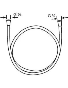 Dušo žarna LOGO 6105505-00 - 1 2
