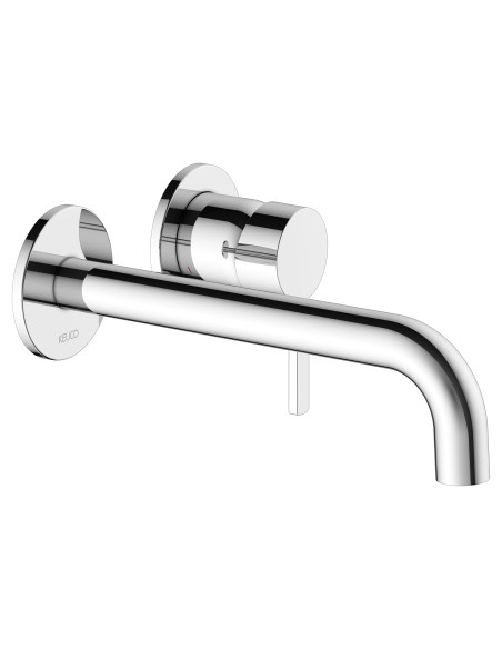 Keuco Vienas sviras izlietnes maisītājs Plan blue chrome-plated