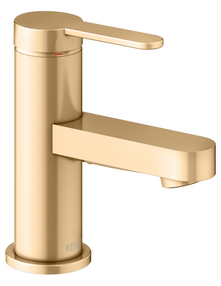 Keuco Vienas sviras izlietnes maisītājs 60 IXMO brushed brass
