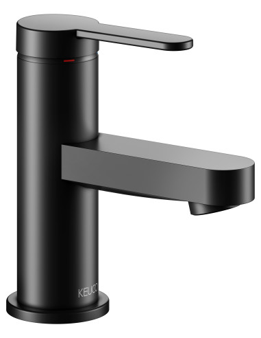 Keuco Vienas sviras izlietnes maisītājs 60 IXMO black matt